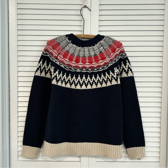 NWT Roots Tundra Fair Isle Sweater - Picture 6 of 9